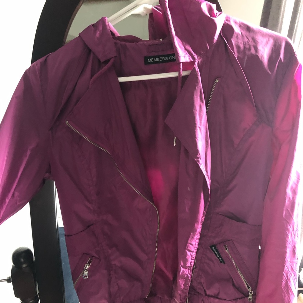 Members only windbreaker